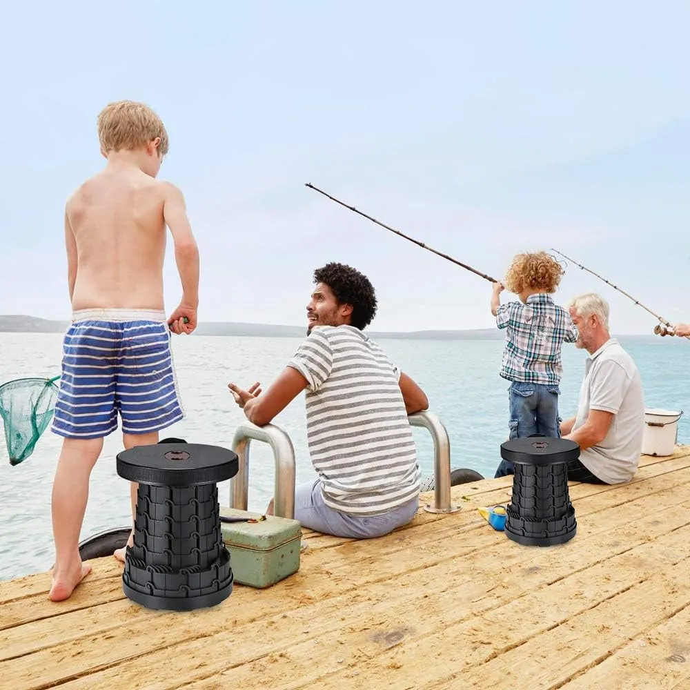 25.5X45X25.5Cm Portable Telescoping Stool