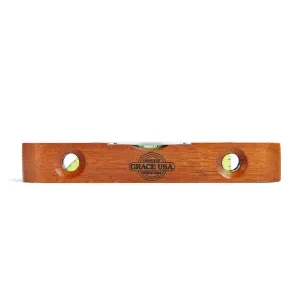 9" Mahogany Wood Torpedo Level