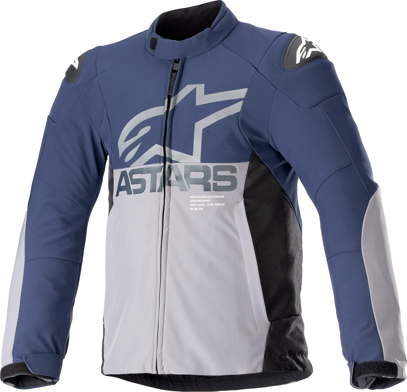 ALPINESTARS SMX Waterproof Jacket - Navy/Gray - 4XL 3206523-7161-4X