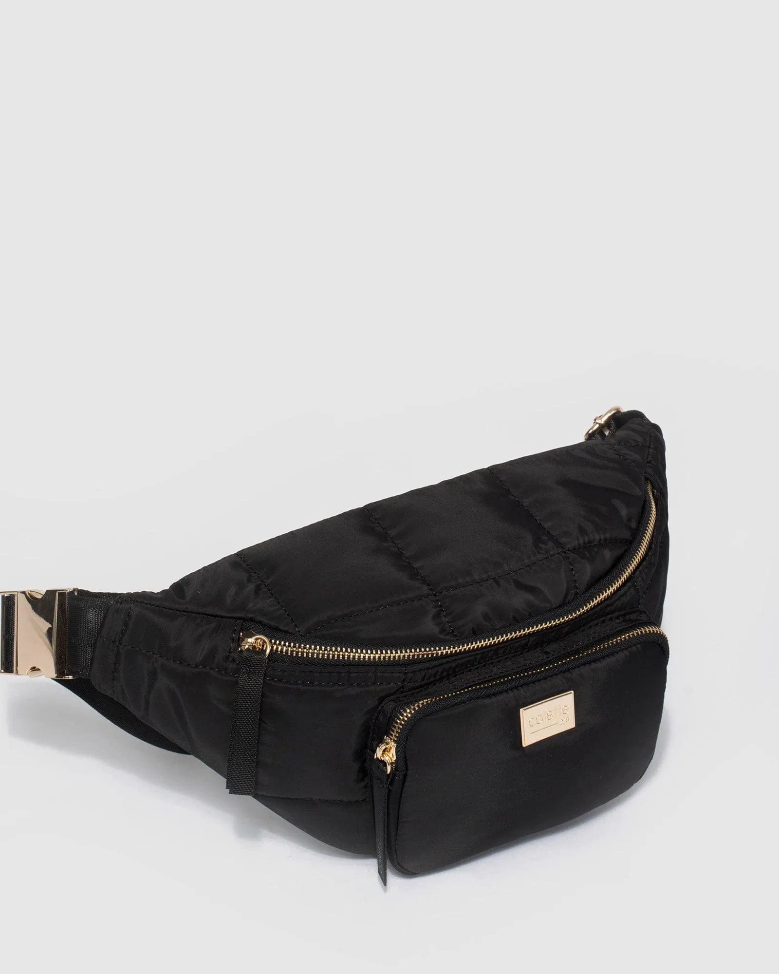 Black Madison Nylon Bumbag