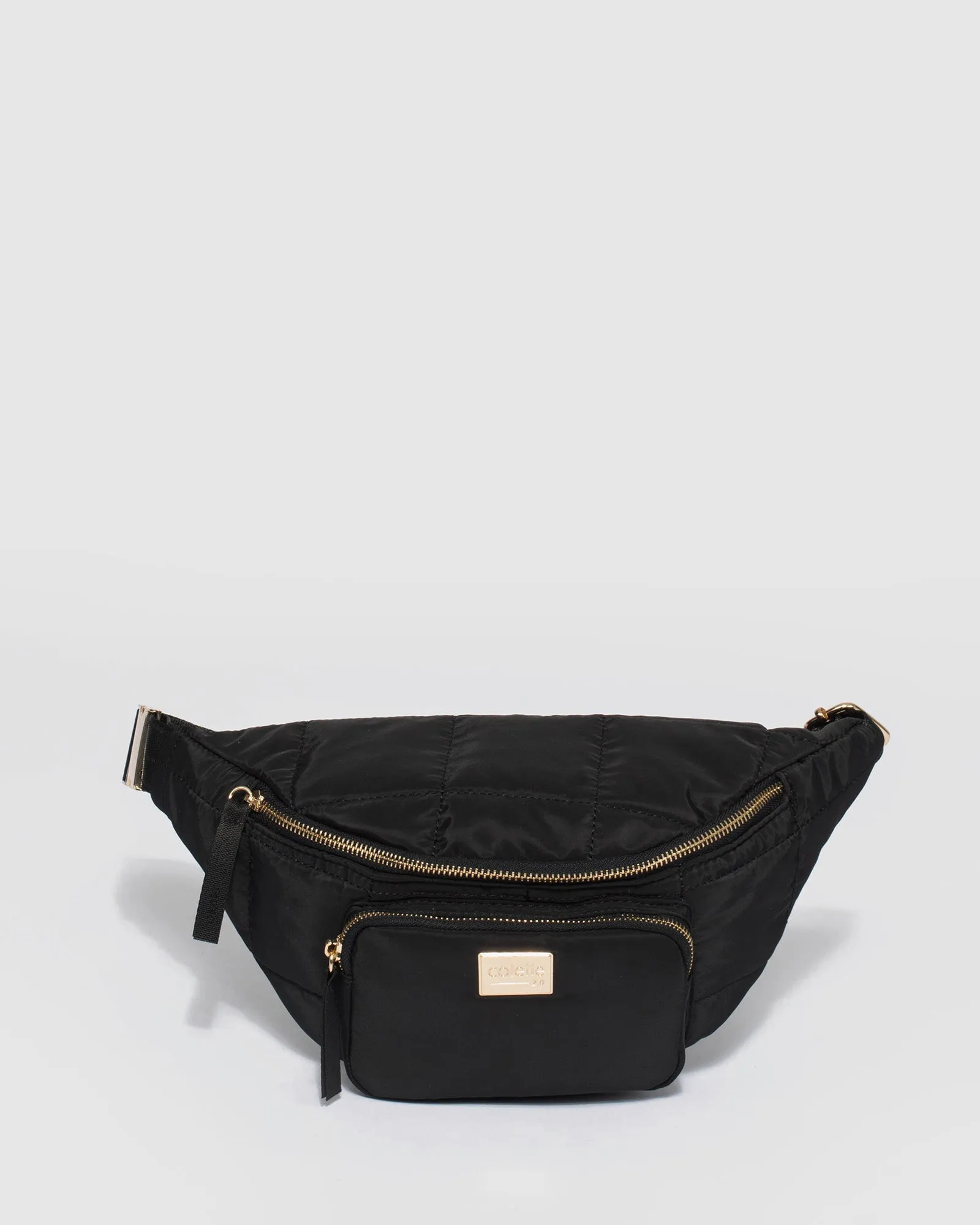 Black Madison Nylon Bumbag