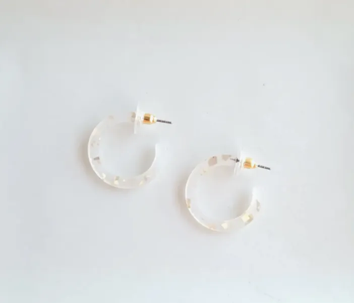 Cam Mini Hoop Earrings