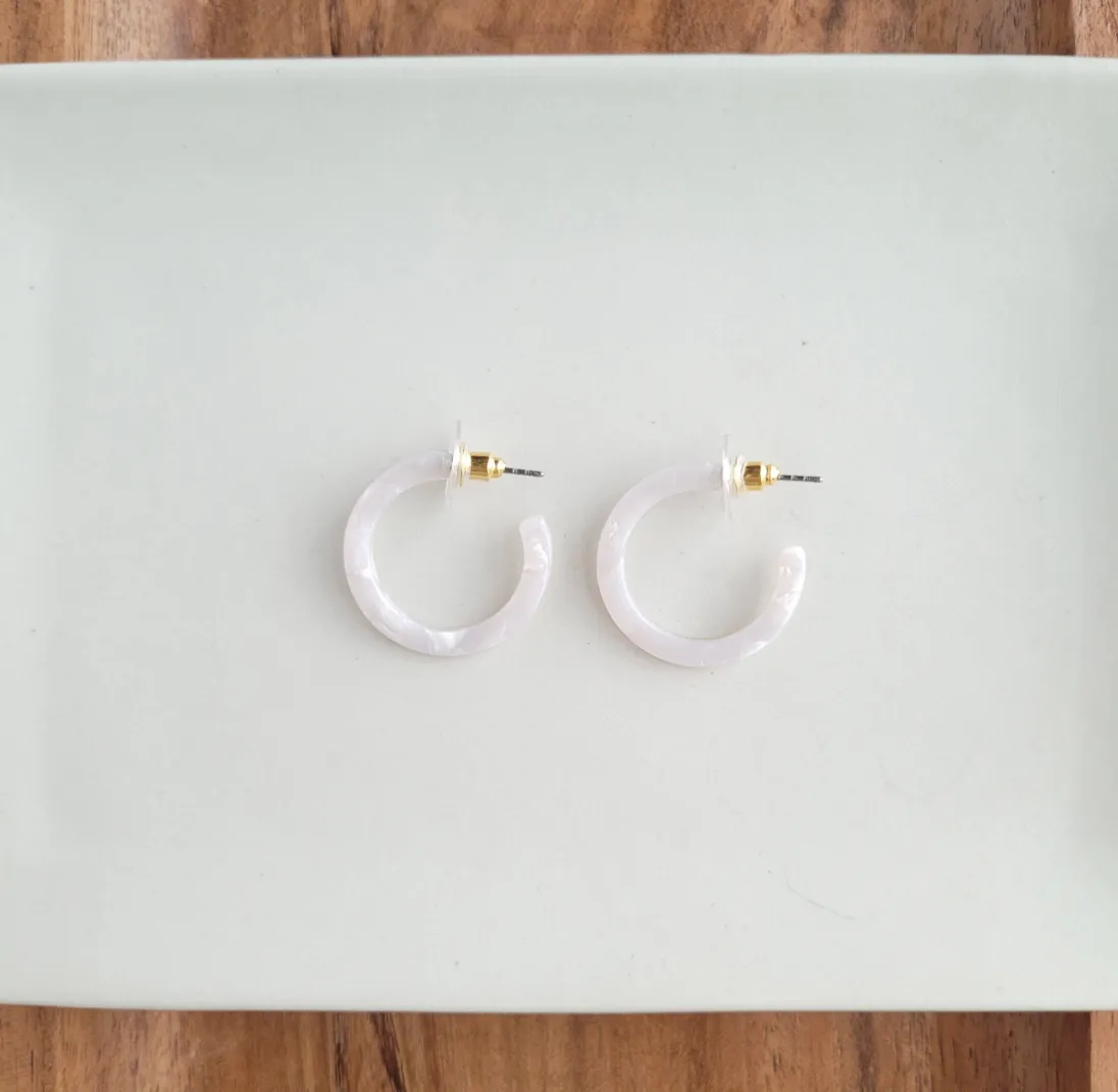 Cam Mini Hoop Earrings