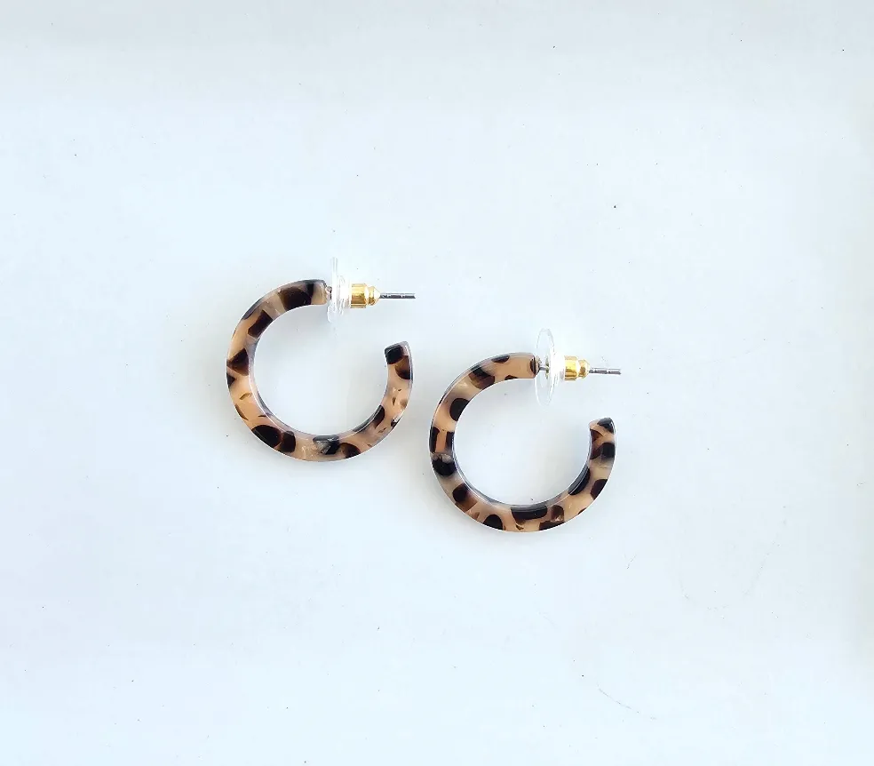 Cam Mini Hoop Earrings