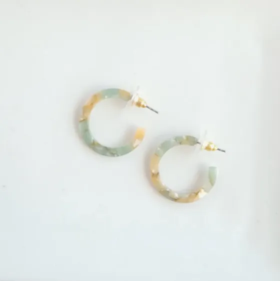 Cam Mini Hoop Earrings