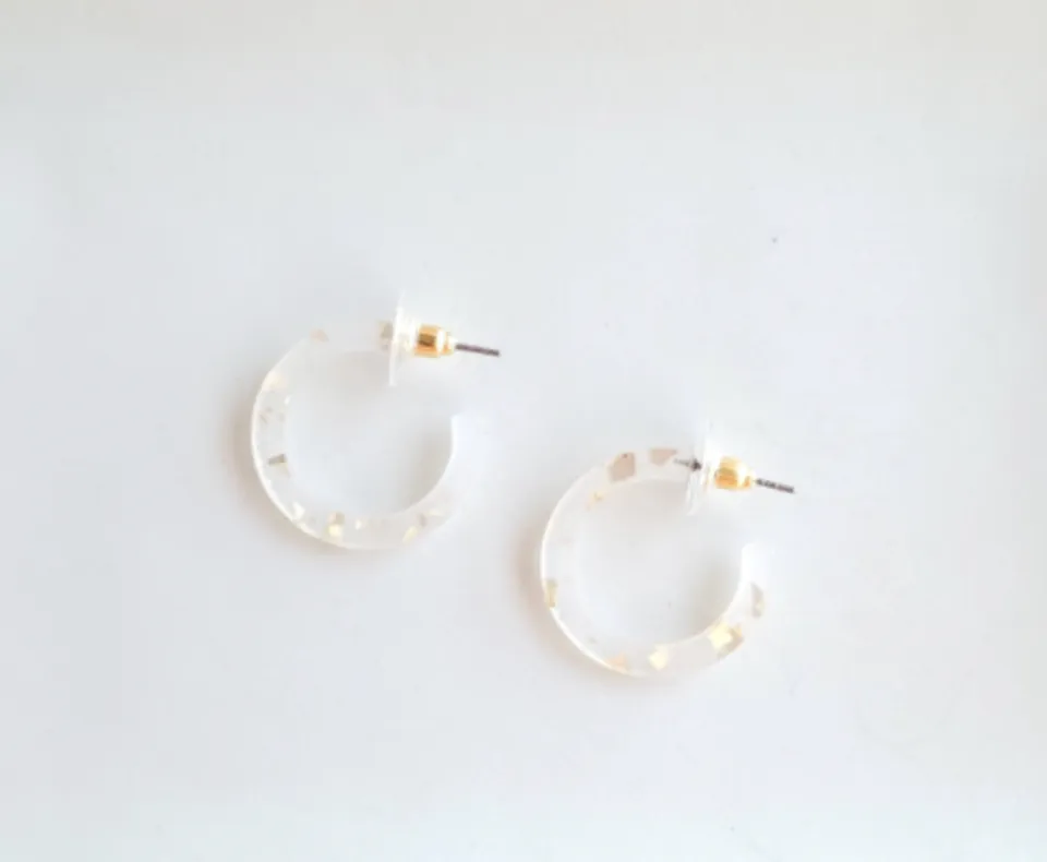 Cam Mini Hoop Earrings