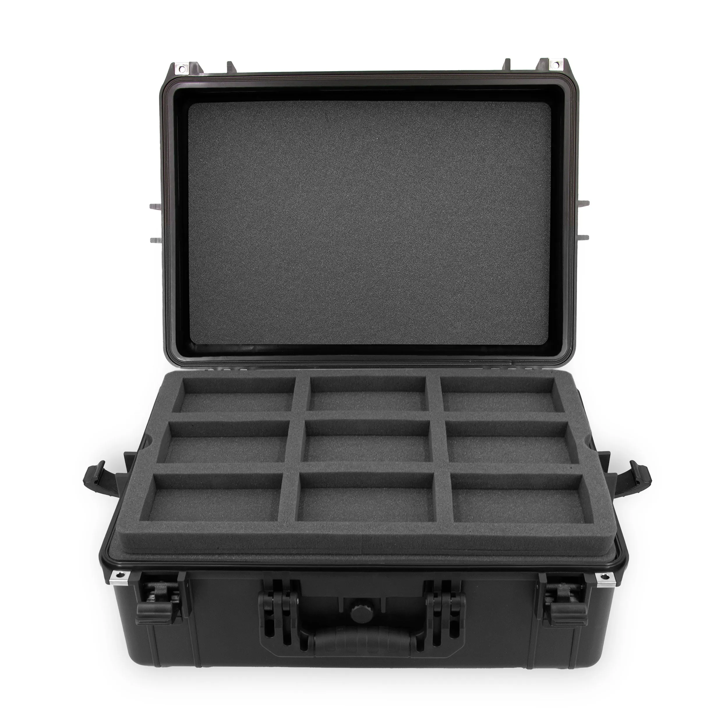 CASEMATIX XL Graded Card Case Compatible with 160  BGS PSA FGS Graded Sports Trading Cards, Waterproof Graded Slab Card Storage Box