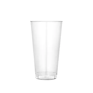 Clear Deluxe Plastic 16oz Tumbler
