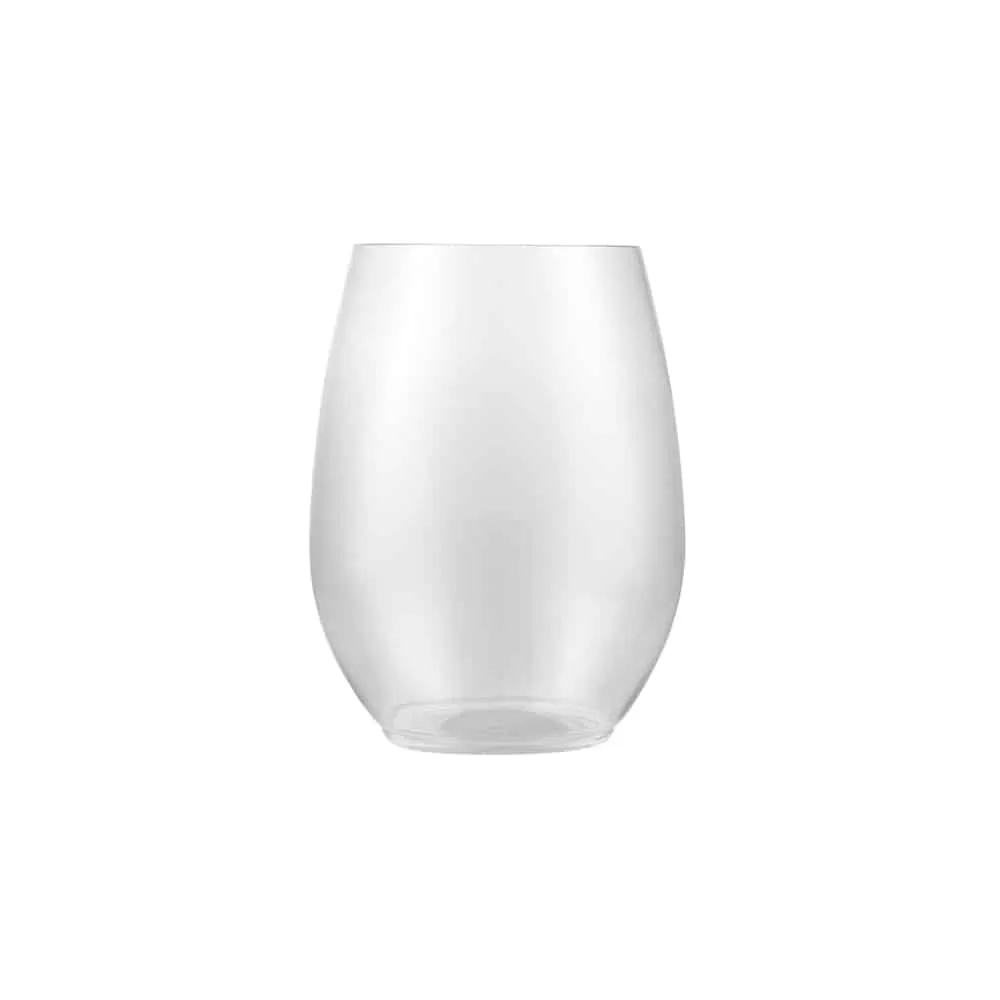 Clear Premium Plastic Stemless Drinkware