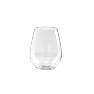 Clear Premium Plastic Stemless Drinkware