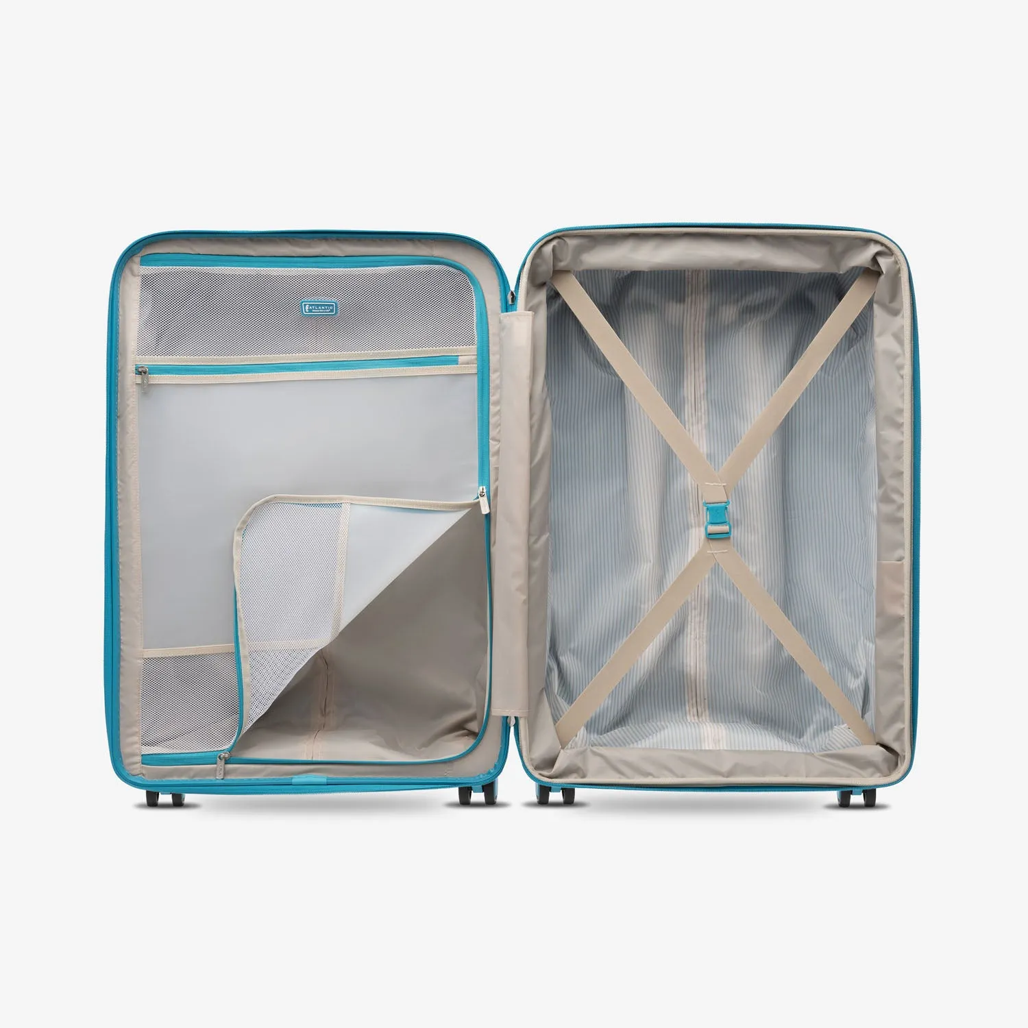 Convertible Medium to Large Checked Expandable Hardside Spinner - Surf Teal