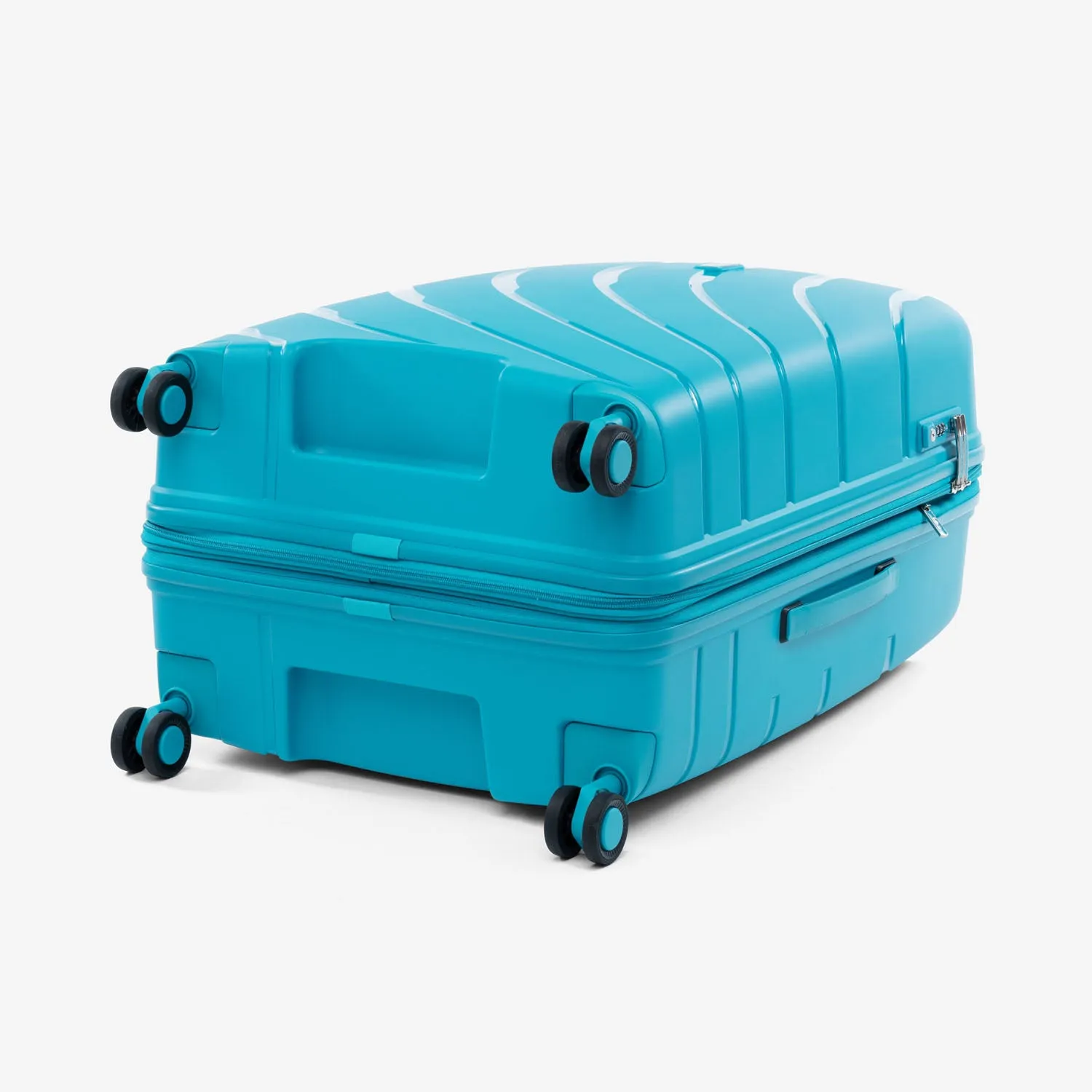 Convertible Medium to Large Checked Expandable Hardside Spinner - Surf Teal