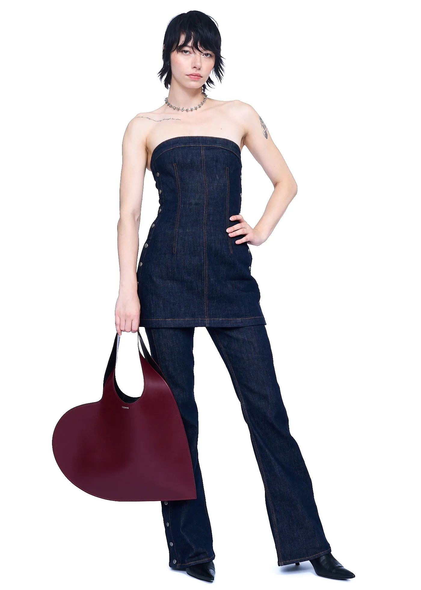Coperni Heart Tote Bag