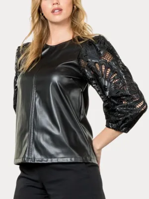 Edgy Elegance Blouse