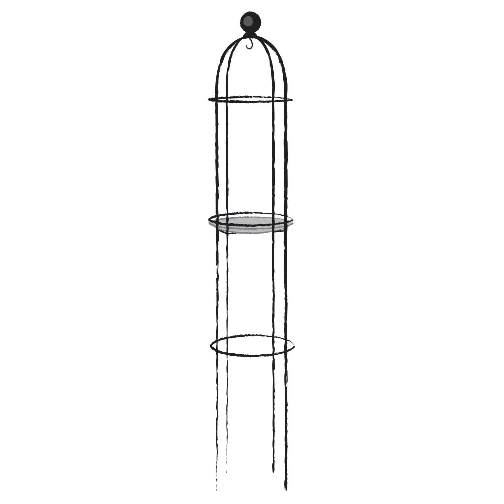 Elegance Bird Feeder Obelisk