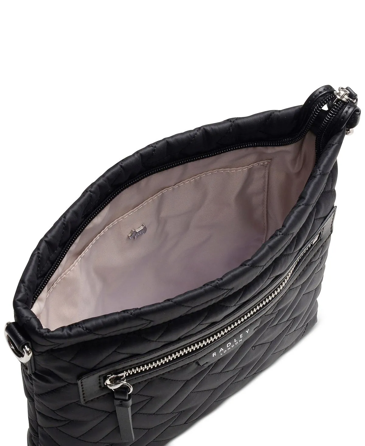 Finsbury Park Quilt Women's Small Zip Crossbody Bag Radley London Black