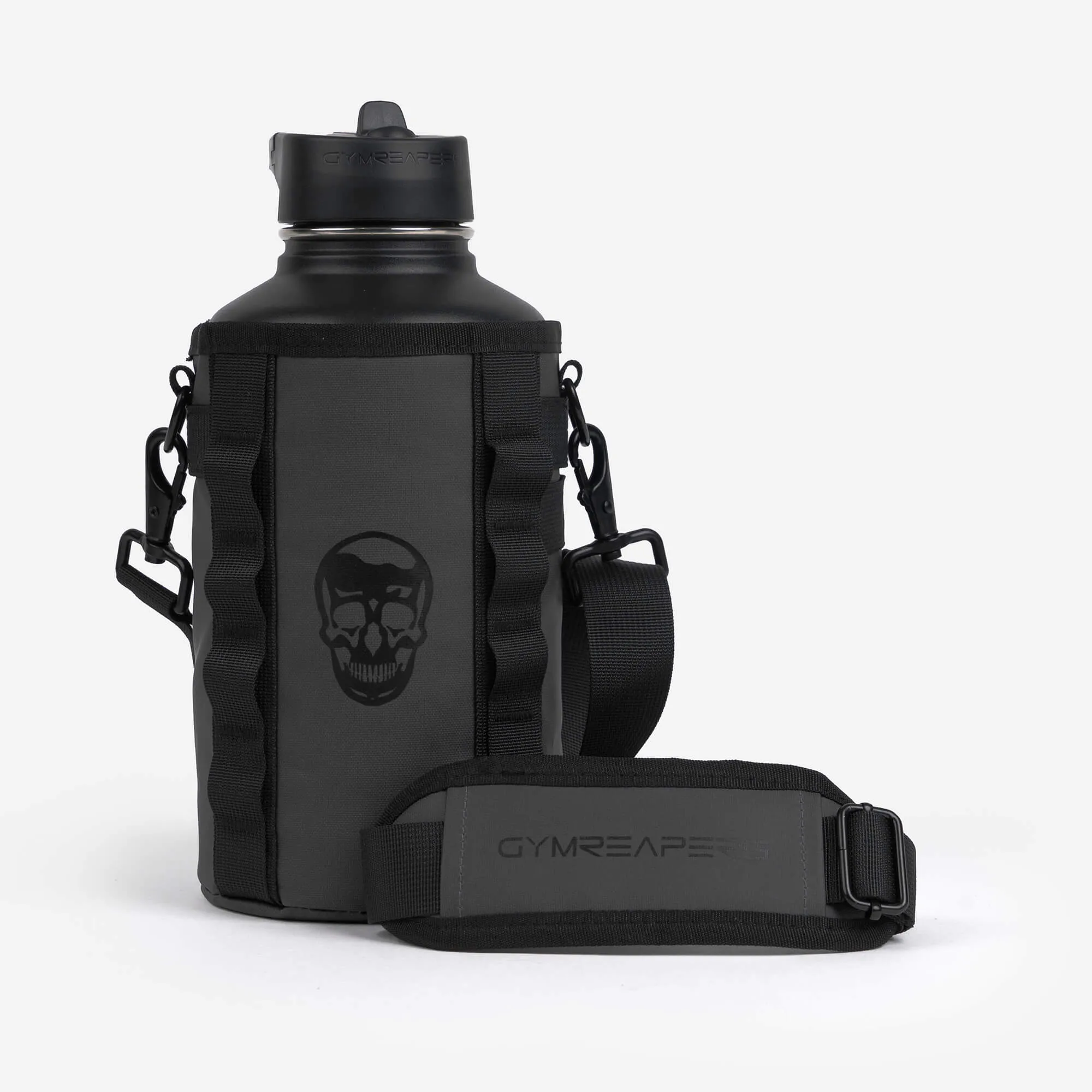 Gravestone™ Bottle Sleeve 64 oz - Gunmetal