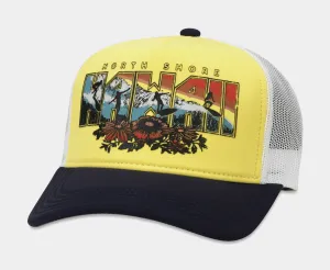Hawaii Riptide Valin Snapback Mens Hat (Yellow/Multi)