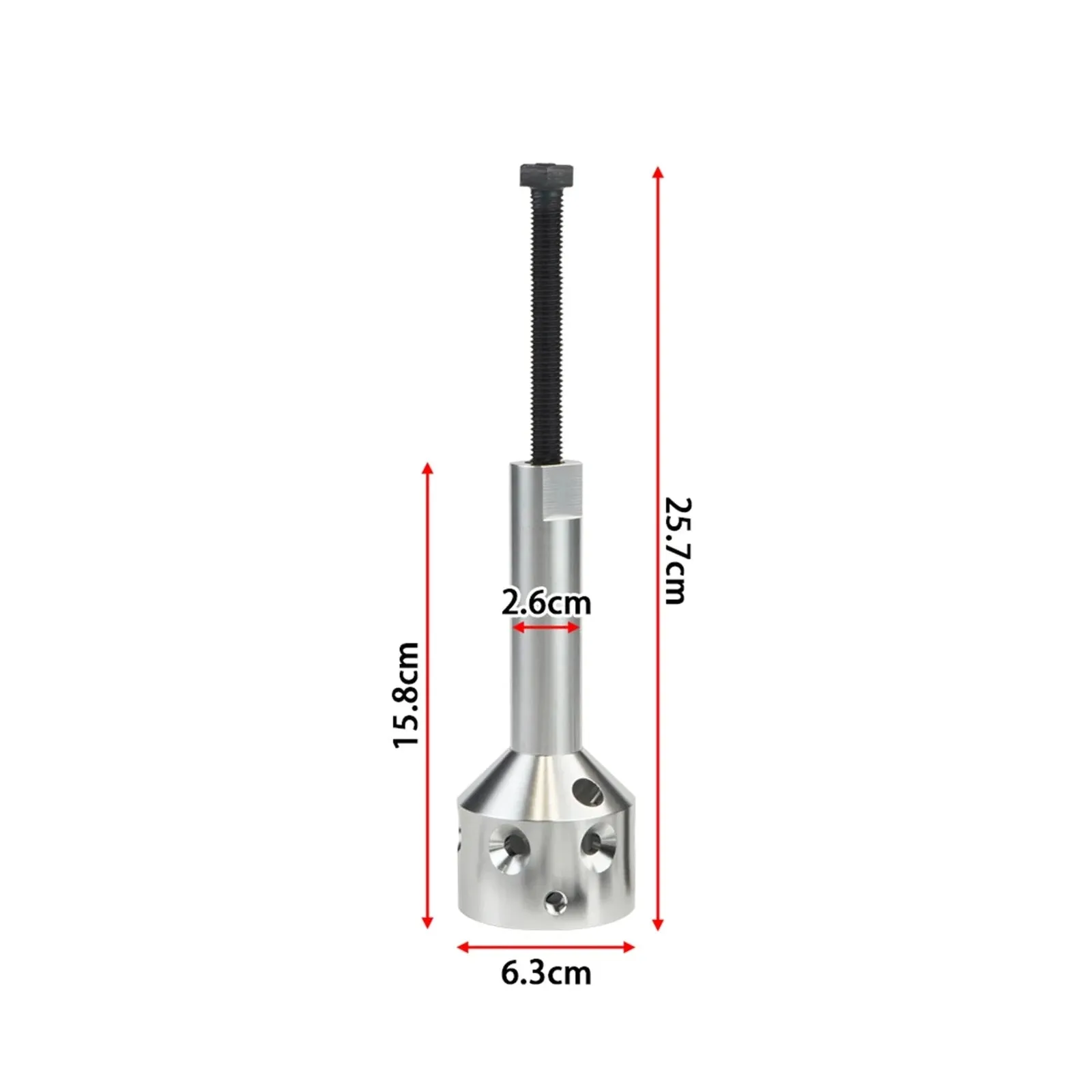 Hub Fan Blade Blower Wheel Puller Hub Puller Fan Blade Puller for 5/8'' Belt Drive and 1/2'' or Less Direct Drive Motor Shafts