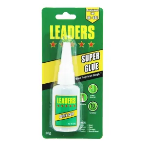 Instant Super Glue - Extra Strong, Fast-Drying Adhesive for Metal, Plastic, Rubber, Paper - All-Purp
