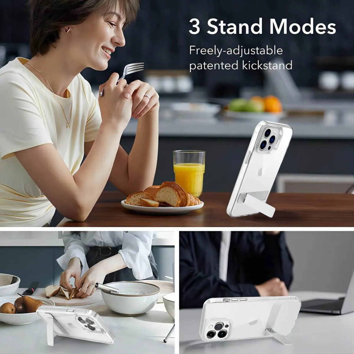iPhone 12/12 Pro Crystal Stand Case