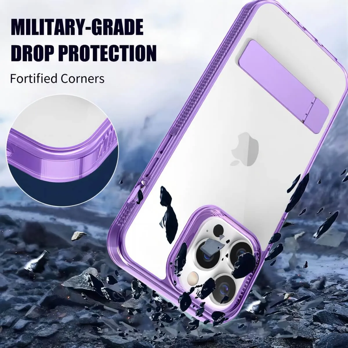 iPhone 12/12 Pro Crystal Stand Case