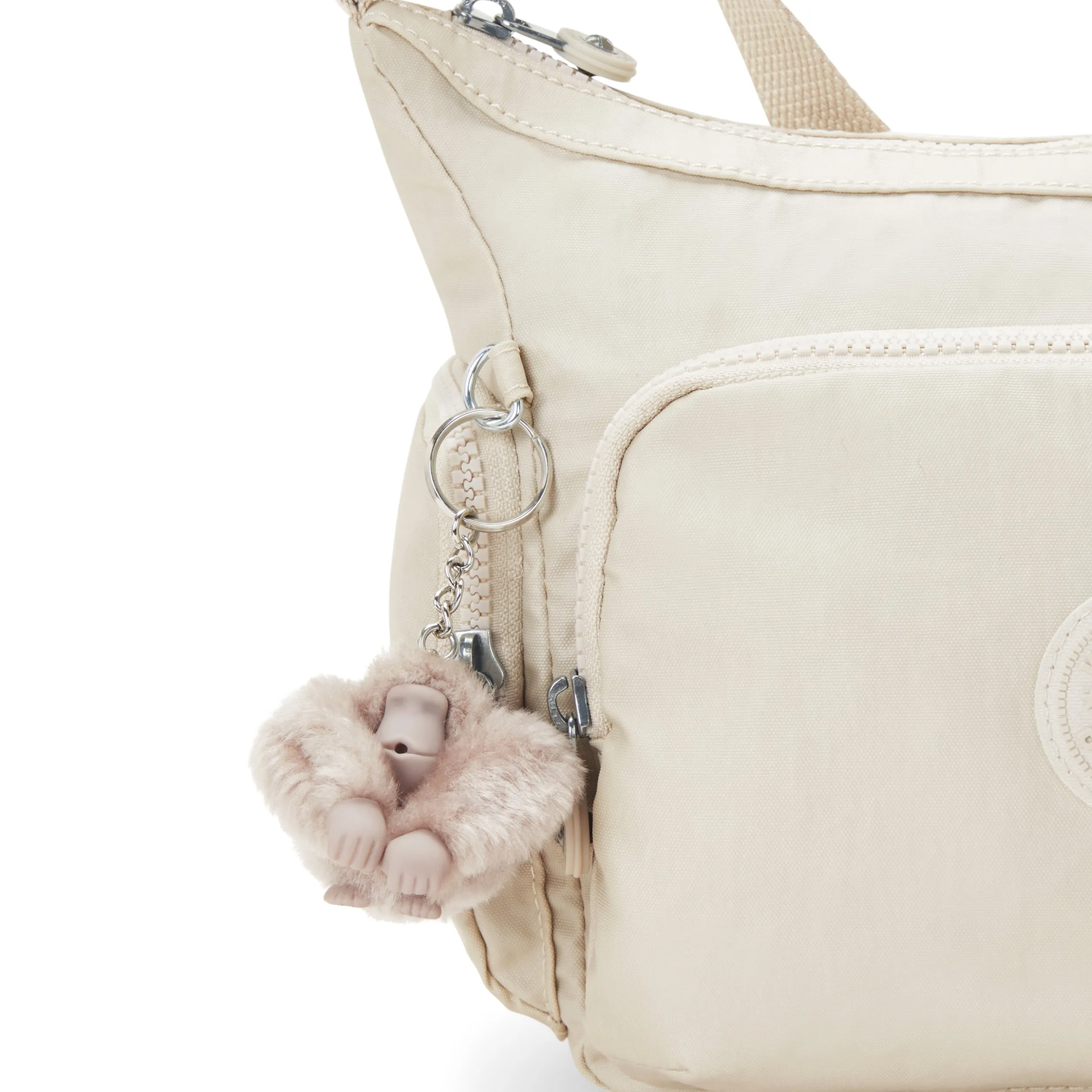 Kipling Gabb S Beige Pearl Medium Crossbody Bag C2I4611-3KA