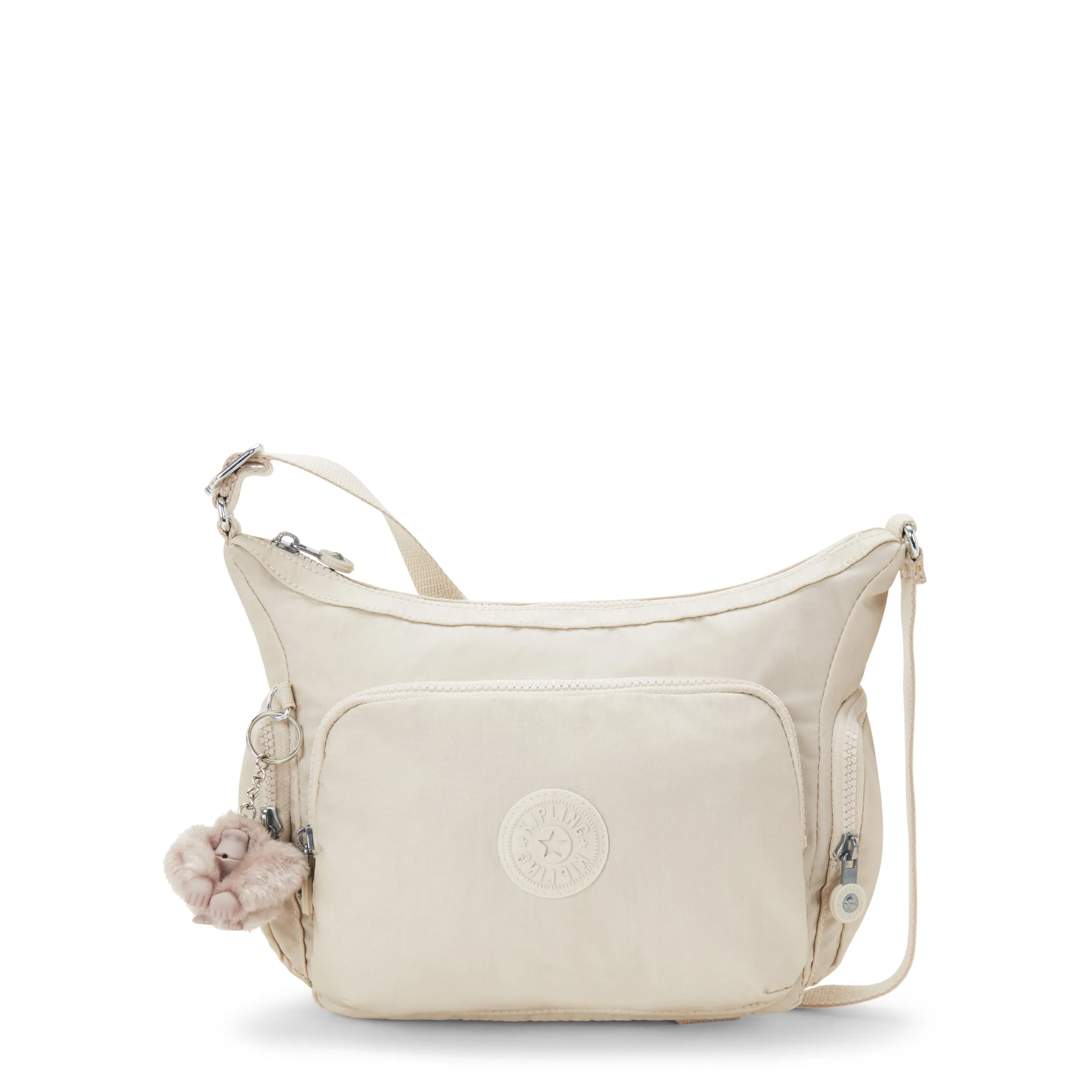 Kipling Gabb S Beige Pearl Medium Crossbody Bag C2I4611-3KA