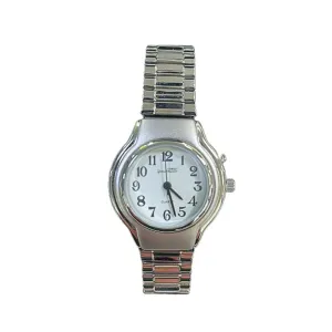Ladies Talking Wristwatch - Silver Coloured