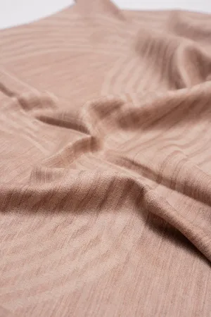 Lightweight Silk Cashmere Shawl Brown