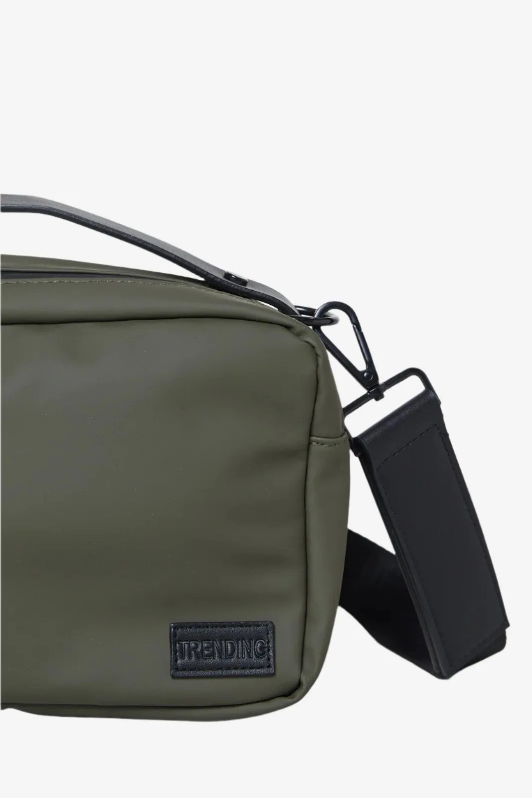 Men Olive Cross Body Bag