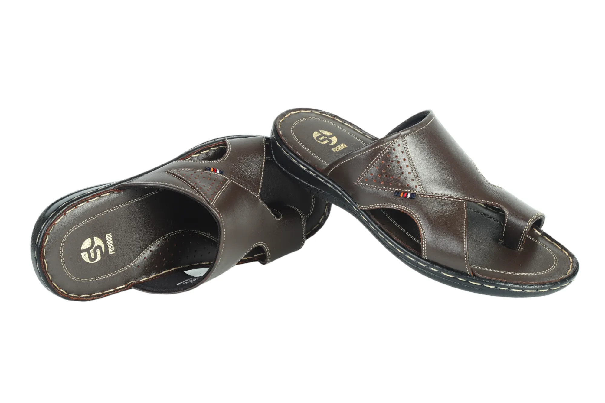 Mens Premium leather Chappal 915604