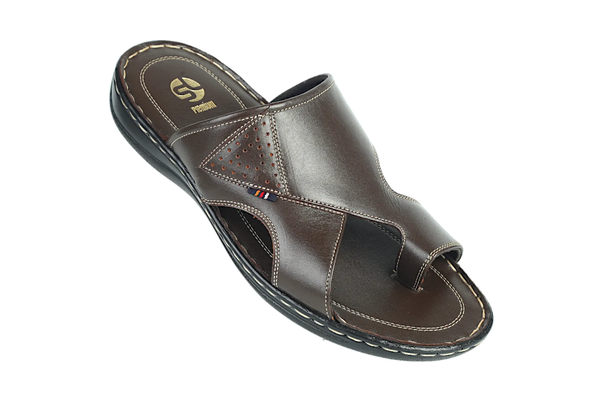 Mens Premium leather Chappal 915604