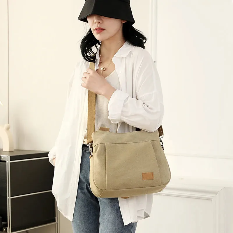 New Women's Shoulder bags Youth Female Crossbody Bag Top-Handle Bags Handbags High Quality canvas Ladies Leisure Totes Bolsa