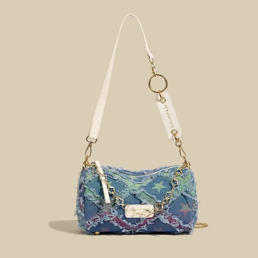 Niche Design Fashion Versatile Chain Cloth Bag