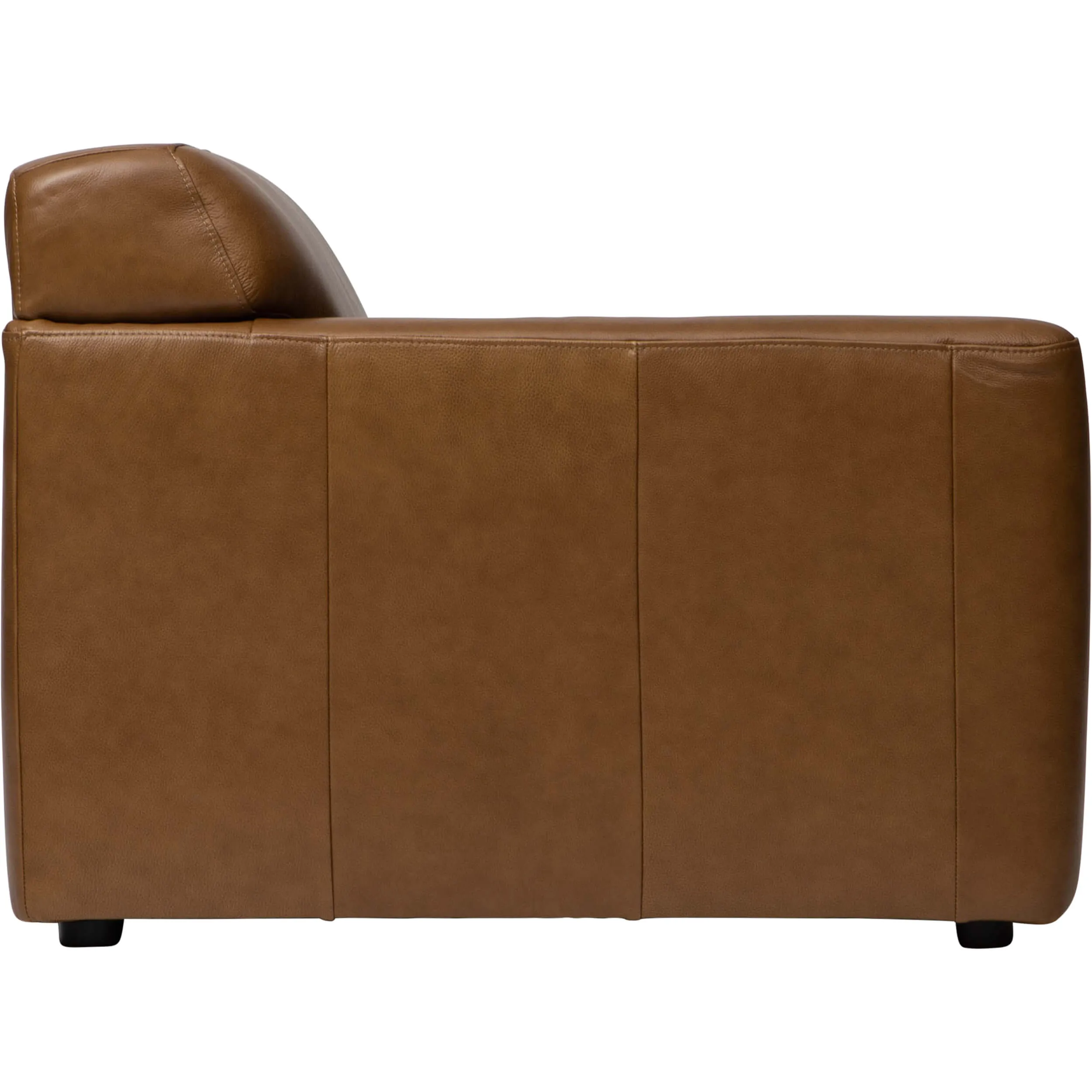 Perry 5 Piece Sectional, Boston Camel