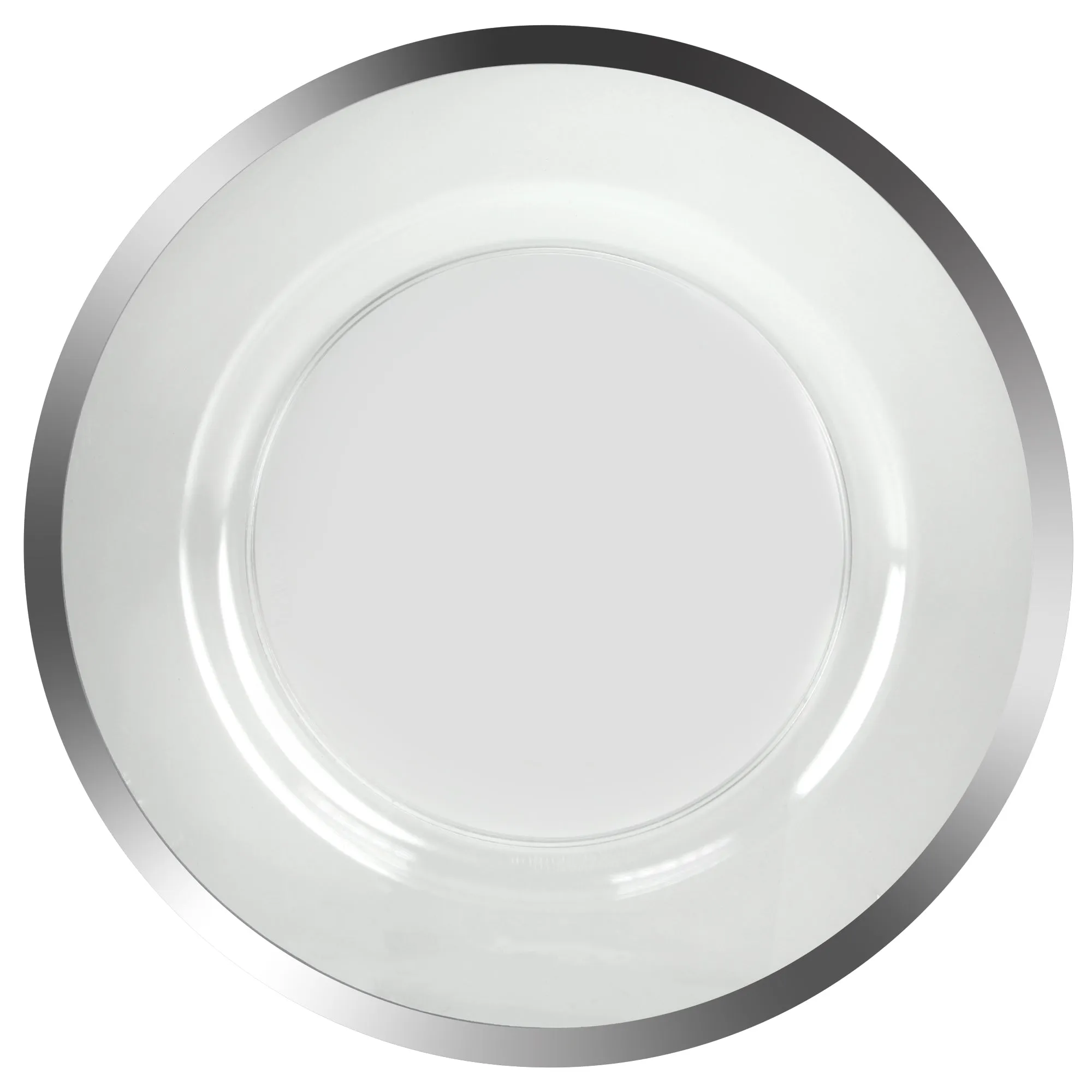 Premium Plastic 13" Round Charger Plate
