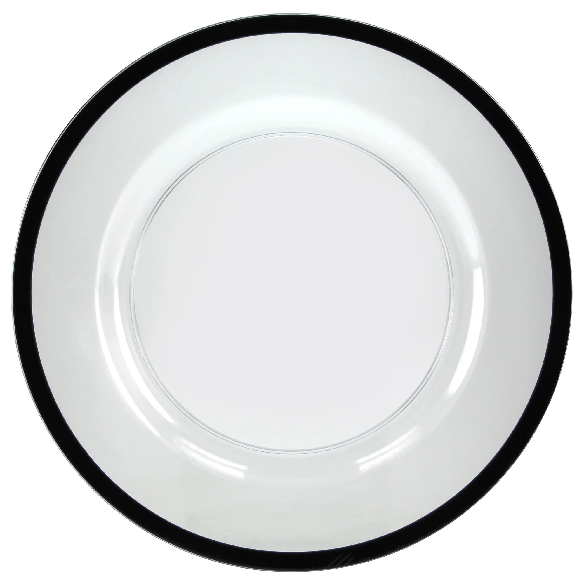 Premium Plastic 13" Round Charger Plate