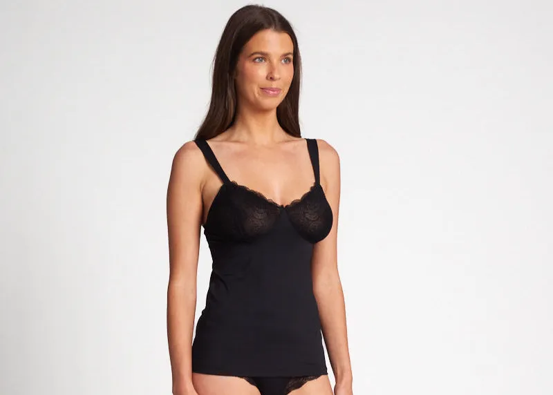 Rochelle Micro & Lace Cami