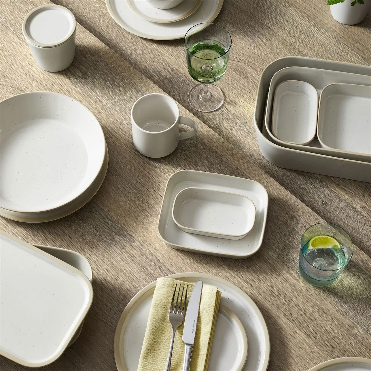 Royal Doulton Urban Dining Cook and Serveware White, 5 Piece Set