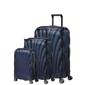 Samsonite - C-Lite Set of 3 Suitcases 55exp-75-81cm - Midnight Blue