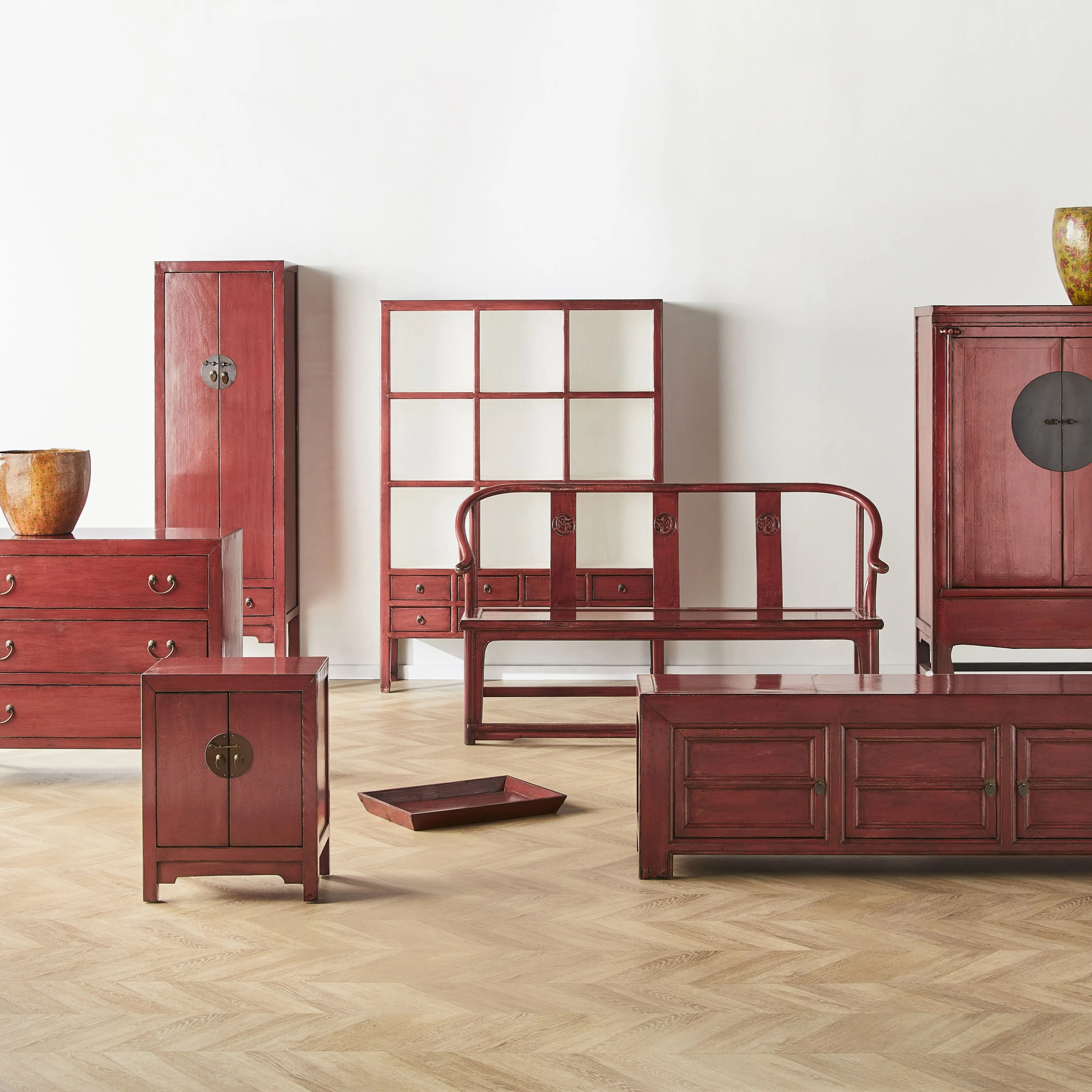 Sansha 3 Drw Chest Cherry