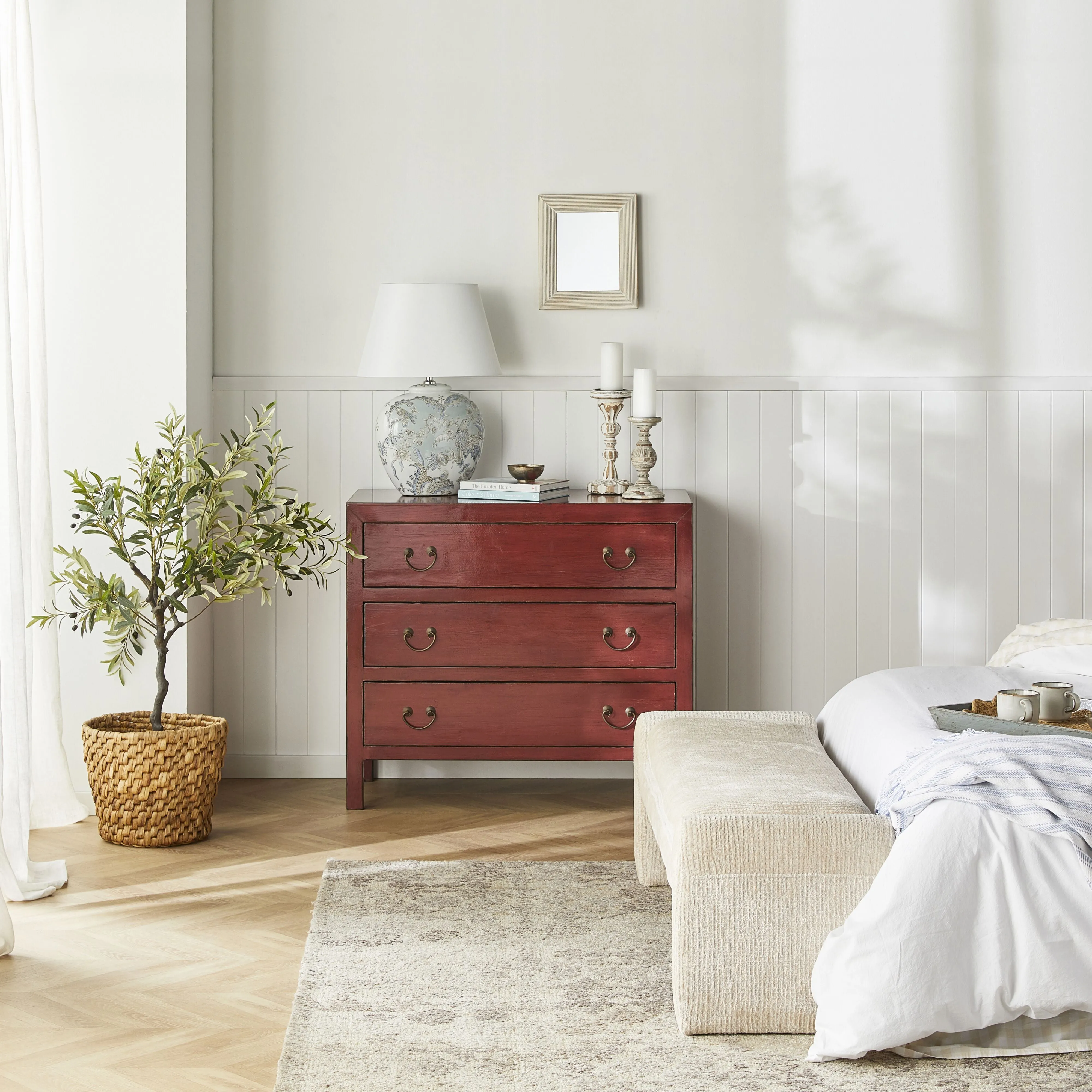 Sansha 3 Drw Chest Cherry