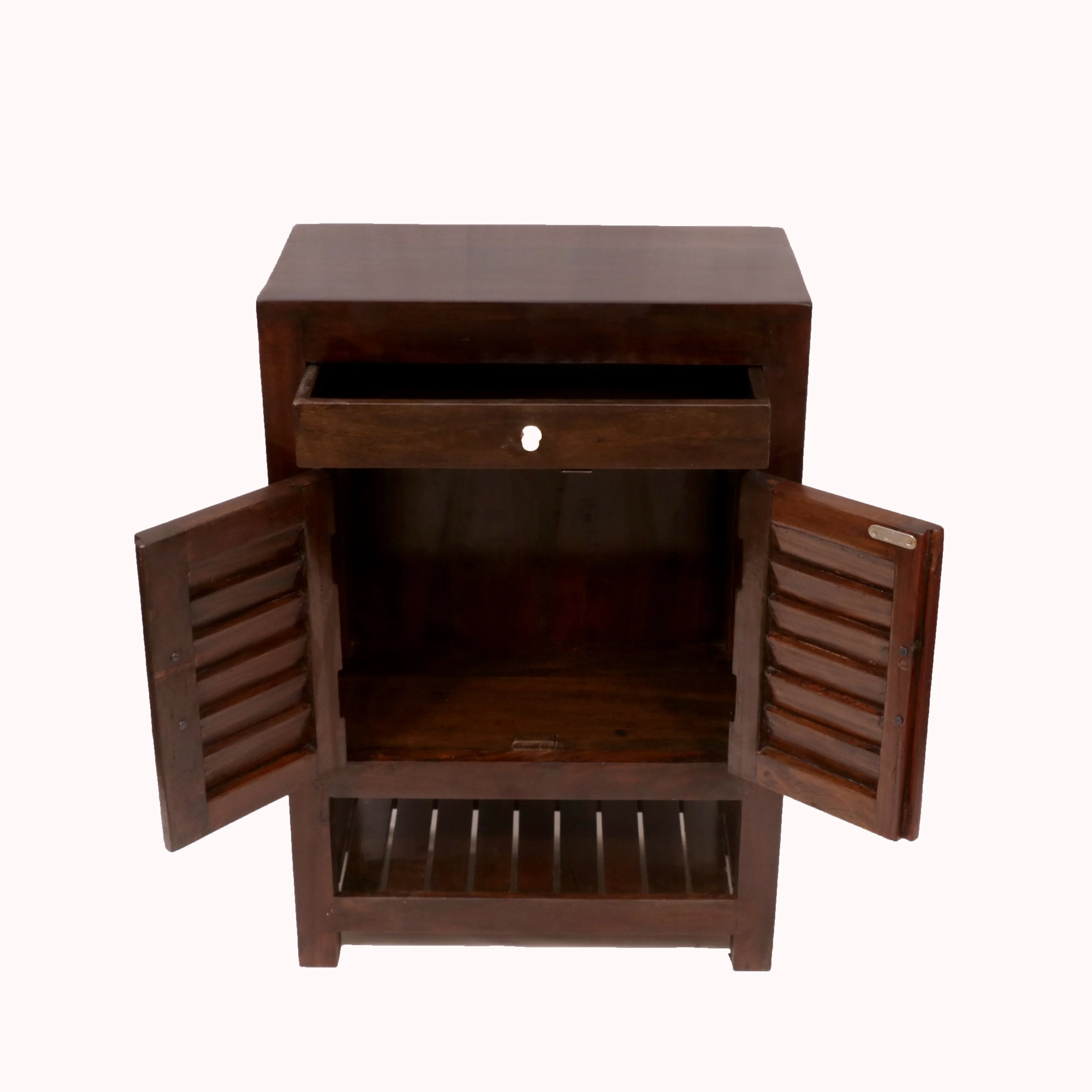 Shutter Bedside Table