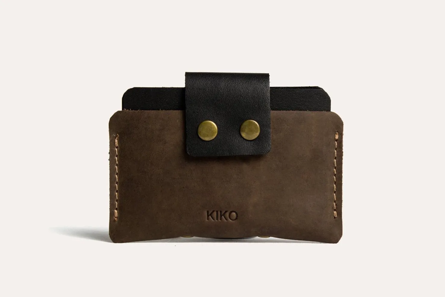 Sleek Genuine Leather Card Holder for Stylish Organization