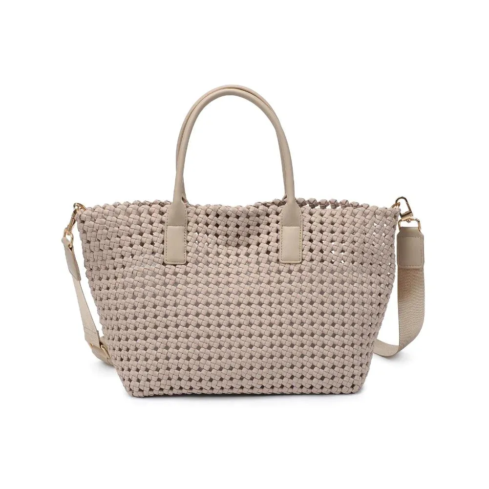 Solstice Medium Tote Bag - Nude