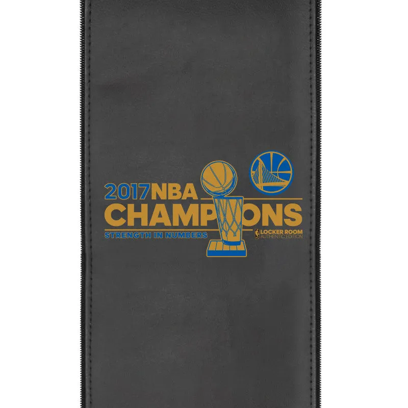 Stealth Recliner with Golden State Warriors 2017 Champions Logo Panel