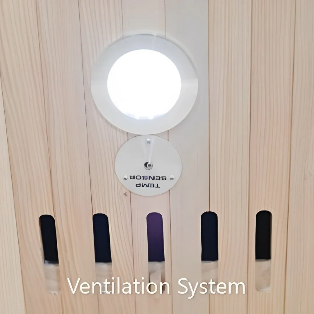 Sunray Sequoia 4-Person Indoor Infrared  Cedar Sauna