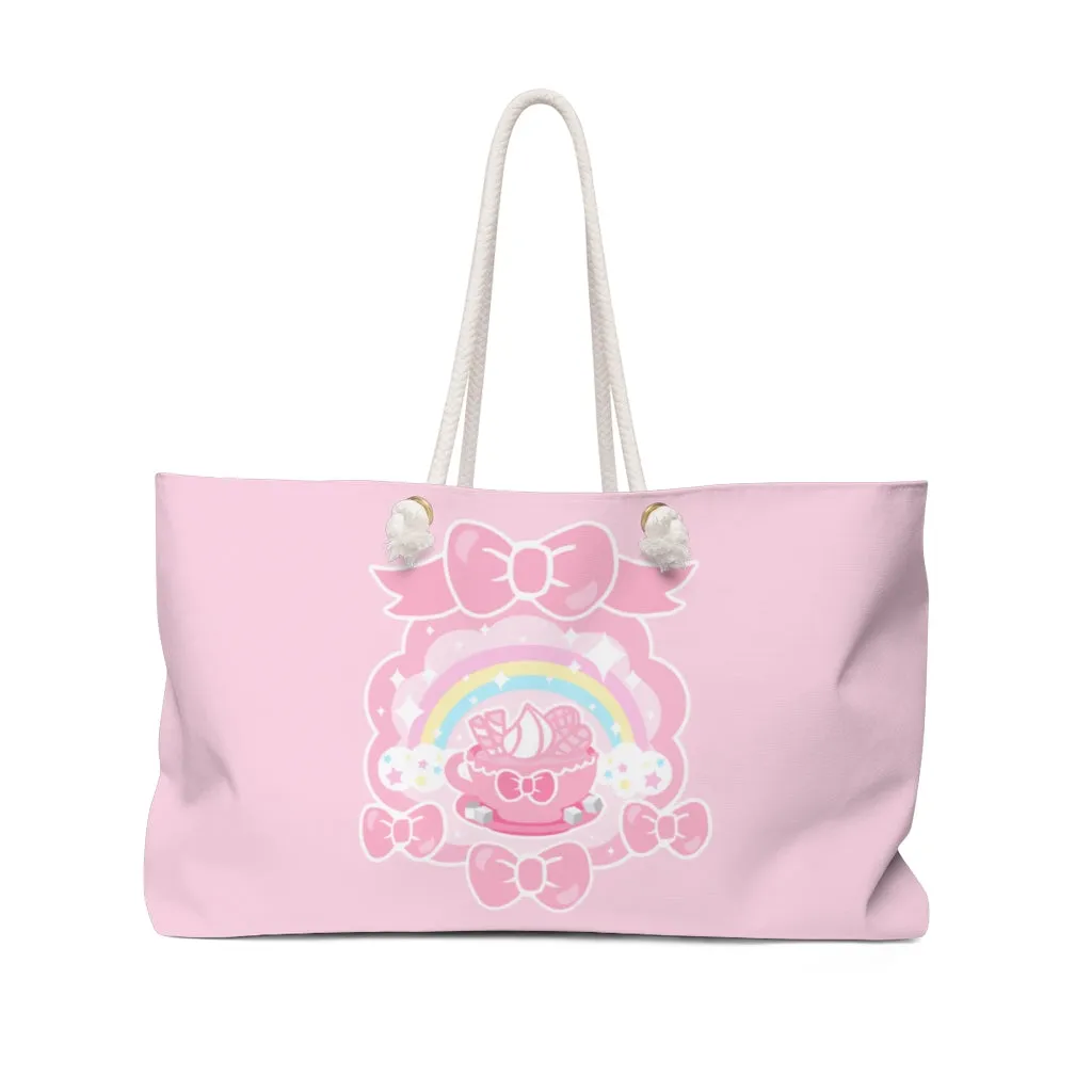 Teatime Fantasy Weekender Extra Large Tote Bag