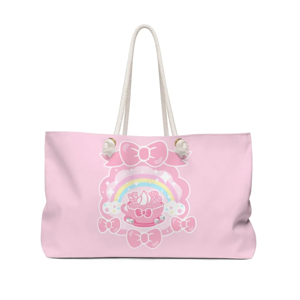 Teatime Fantasy Weekender Extra Large Tote Bag